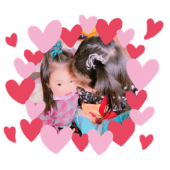 [LINEスタンプ] こころたん♡うみすけ
