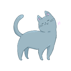 [LINEスタンプ] ネコのテキトーさん