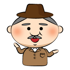 [LINEスタンプ] 優しそうなまるいおじさん（日常会話）