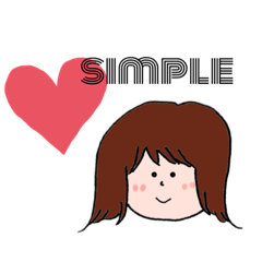 [LINEスタンプ] パッと返すシンプルスタンプ