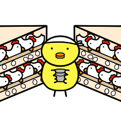 [LINEスタンプ] ぴよよ 仕事