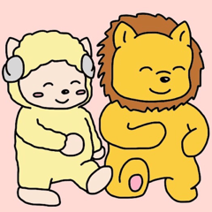 [LINEスタンプ] 西の森の動物たち