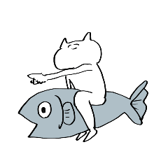 [LINEスタンプ] 自由に生きる猫