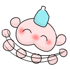 [LINEスタンプ] 桃の妖精 ももばぁむ