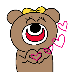 [LINEスタンプ] 毎日を生きるくま 毎日元気でいて欲しい