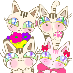 [LINEスタンプ] ネコののらぽん