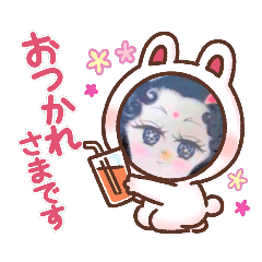 [LINEスタンプ] ラブリーポエジーちゃん