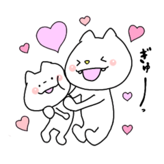 [LINEスタンプ] きばねこのぬこ（日常）