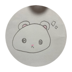 [LINEスタンプ] ハムスター？くま？イラストスタンプ