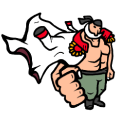 [LINEスタンプ] ONE PIECE 白ひげスタンプ dera made 2