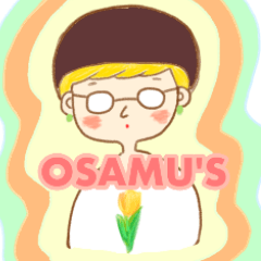 [LINEスタンプ] OSAMU'S