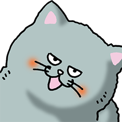 [LINEスタンプ] 猫大好き！（大）その6