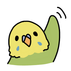 [LINEスタンプ] セキセイインコのインコちゃん