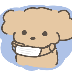 [LINEスタンプ] あたしトイプーのモコ～生活編～