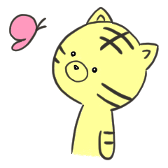 [LINEスタンプ] とらねこダイアリー ぐーたらスタンプ