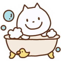 [LINEスタンプ] しろねこしろの