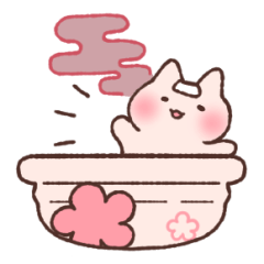 [LINEスタンプ] あかつきにゃんこ