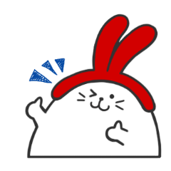 [LINEスタンプ] うさみんぐスタンプ【シンプル】