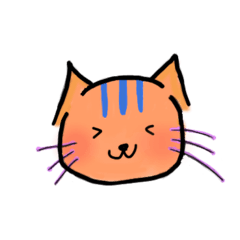 [LINEスタンプ] 耳が変な猫