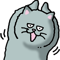 [LINEスタンプ] 猫大好き！（大）その7