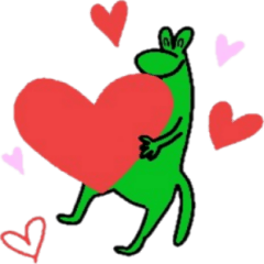 [LINEスタンプ] 恐竜キュウリ