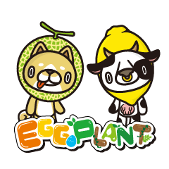 [LINEスタンプ] Egg Plant オリジナルキャラクター