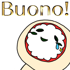 [LINEスタンプ] イタリアンを食べたい
