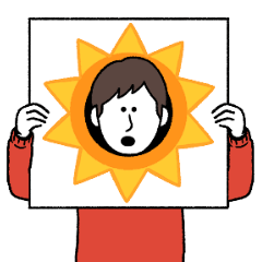 [LINEスタンプ] 同じような顔の人達3