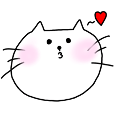 [LINEスタンプ] ねこぬこの1日