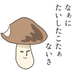 [LINEスタンプ] 君の友達☆キノコ スタンプ