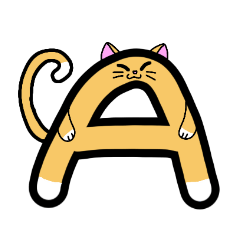 [LINEスタンプ] まるこんスタンプ ABCねこ