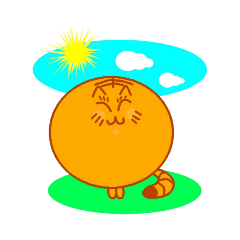 [LINEスタンプ] まるねこ まるちゃん