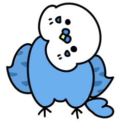 [LINEスタンプ] インコのちっち