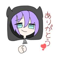 [LINEスタンプ] 悪魔のあっくんスタンプ1