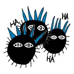 [LINEスタンプ] フシギないきものたち
