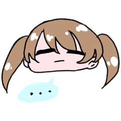 [LINEスタンプ] ツイン女子