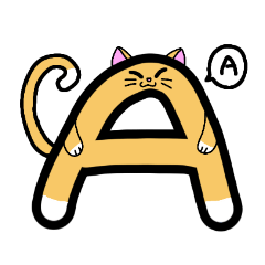 [LINEスタンプ] まるこんスタンプ ABCキャット