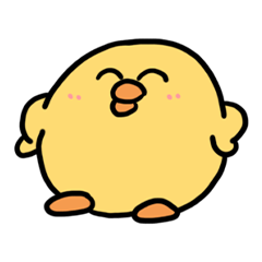 [LINEスタンプ] ほぼひよこ7