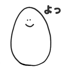 [LINEスタンプ] 卵さんの毎日