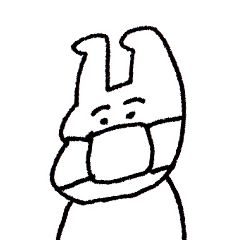 [LINEスタンプ] うさおがきたよ