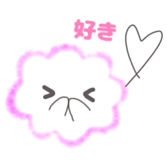 [LINEスタンプ] ふわふわのもふ2(新年度向け)の画像（メイン）