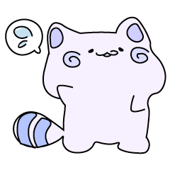 [LINEスタンプ] ねことたぬきが混ざった