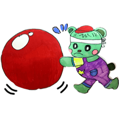 [LINEスタンプ] モモン❤️ポポン日常❣️