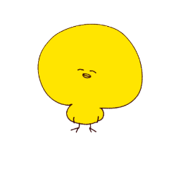 [LINEスタンプ] 黄色のひよこ豆
