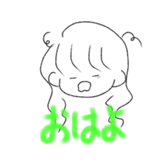 [LINEスタンプ] 女の子可愛いスタンプ！！！！