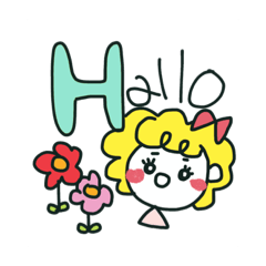 [LINEスタンプ] happy day♡