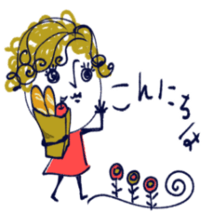 [LINEスタンプ] mottoのパーマくるりん♪毎日使える