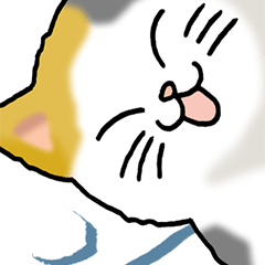 [LINEスタンプ] 猫と漢字（大）その1