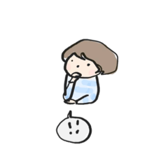 [LINEスタンプ] 静かなつぶやき