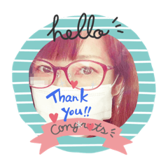 [LINEスタンプ] アンジュ♪Happyスタンプ♡